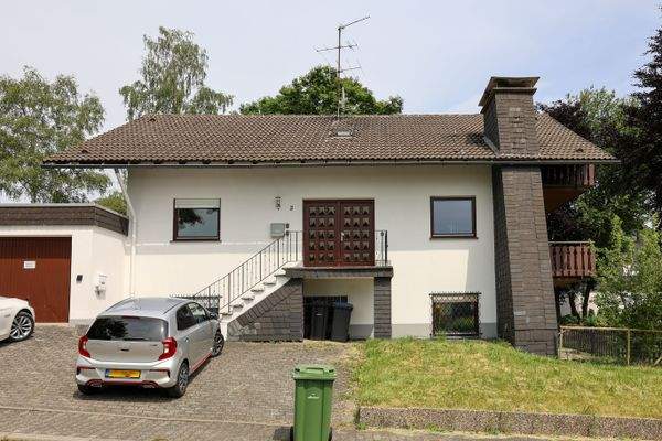 Vorderseite des Hauses