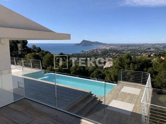 Sea Views Villa in Altea Alicante Costa Blanca