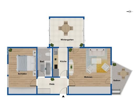 Grundriss - 2. Obergeschoss