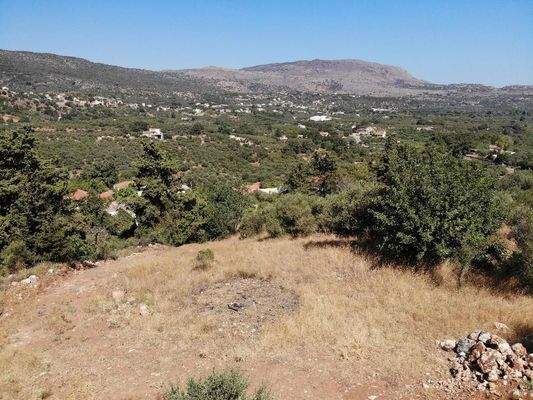 Kreta, Neo Chorio: Panoramagrundstück im Apokoronas zu verkaufen