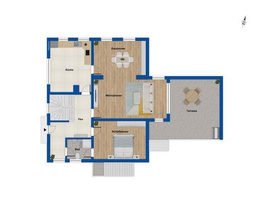 Grundriss Erdgeschoss