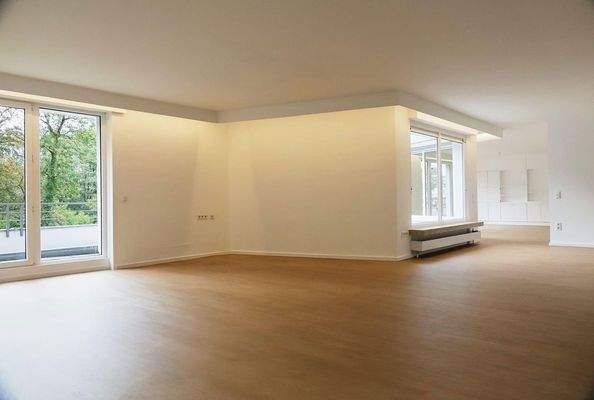 Wohnzimmer Blick aufs Esszimme