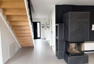 Blick aus dem Wohnbereich