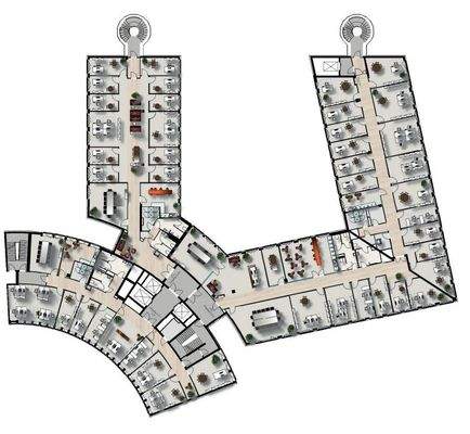 Grundriss - Bauteil C