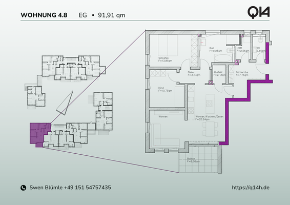 WHG 4.8 Grundrissplan