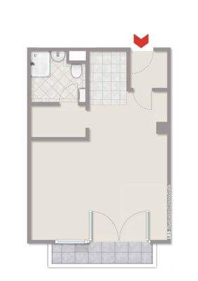 Grundriss unmöbliert