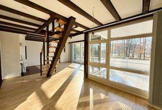 Wohnzimmer mit Essbereich