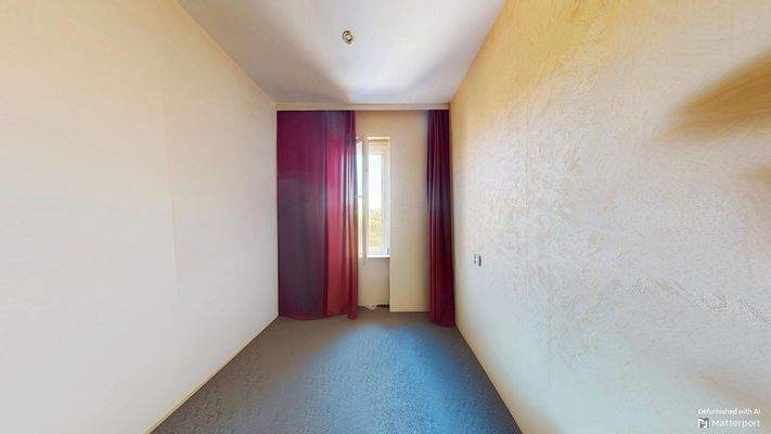 Schlafzimmer unmöbliert