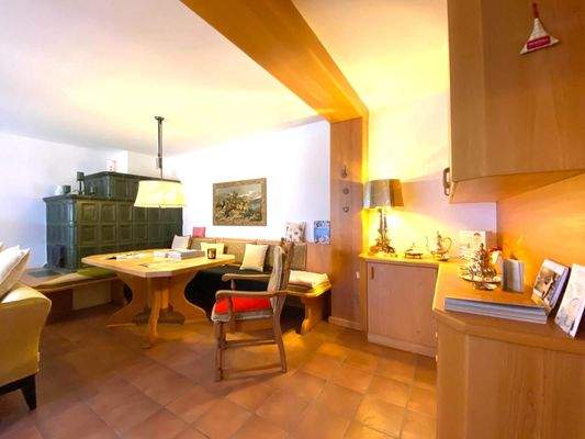 Eckbank am Kachelofen