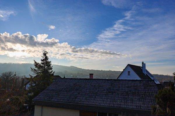 Aussicht Wohnzimmer nach Süden