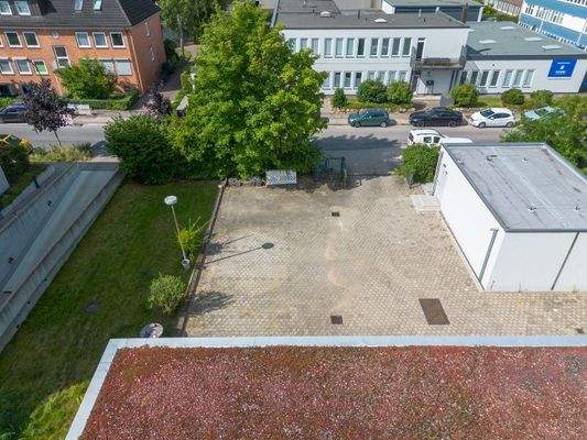 Ansicht Richtung Straße