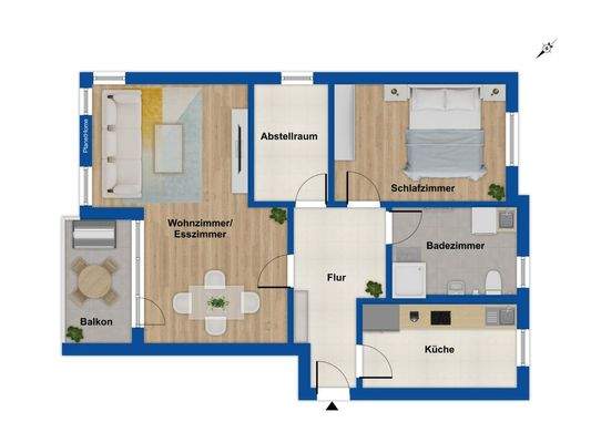 Grundriss Beispiel 1