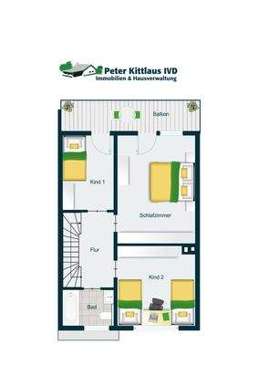 Grundriss Obergeschoss