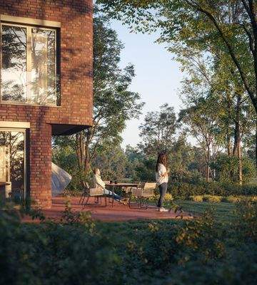 Visualisierung Terrasse