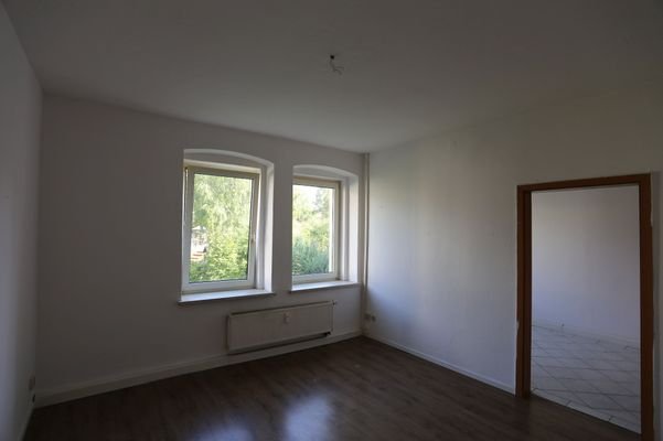 Blick in das Wohnzimmer 