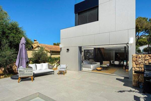 Terrace in villa in Bendinat