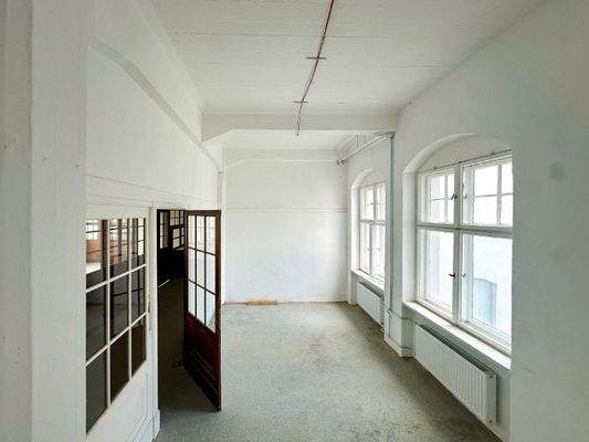 Innenansicht vor Ausbau