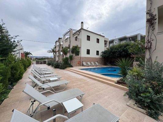 Kreta, Skaleta: Einfamilienhaus in einer Wohnanlage zu verkaufen