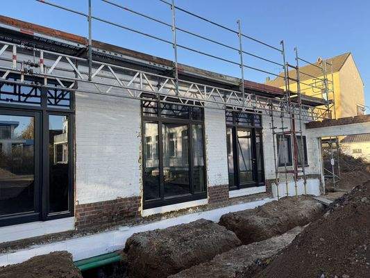 Hofansicht Bauzustand