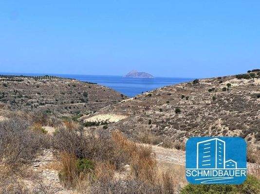 Kreta, Kamilari: Grundstück mit Meerblick inmitten wilder Natur zu verkaufen