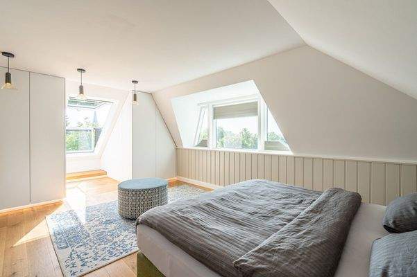 Ansicht Master-Schlafzimmer