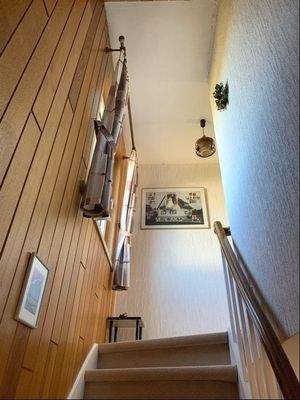 Treppe ins Dachgeschoss