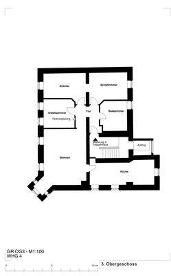 Grundriss 3. Obergeschoss