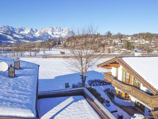 Traumhafter Blick auf den Wilden Kaiser
