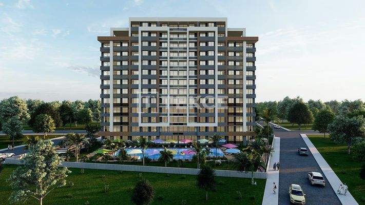 Newly-Built Apartments in a Stylish Project in Arpaçbahşiş Mersin