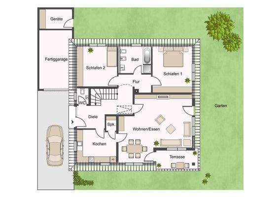 Grundriss EG