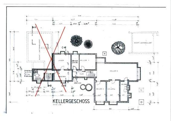 Grundriss Kellergechooss 