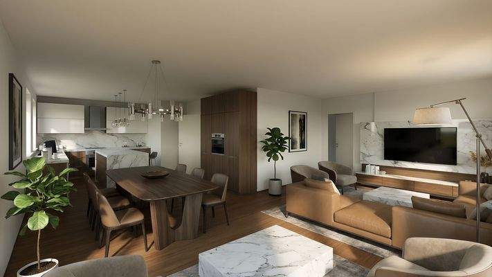 Visualisierung Wohnbereich