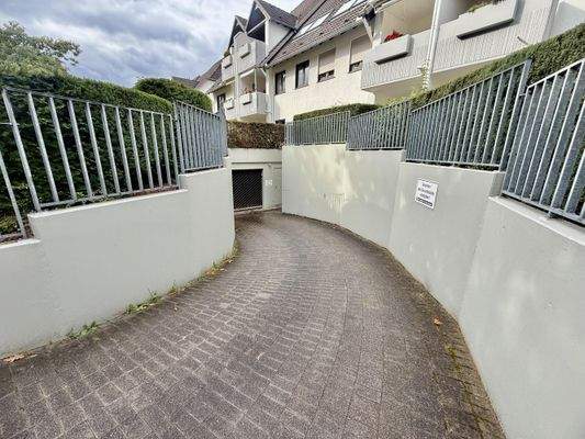 Zufahrt zur Tiefgarage