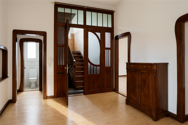 Diele und Treppenhaus EG virtual staging