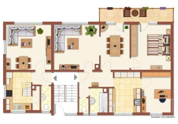 Erdgeschoss - unverbindl. Illustration