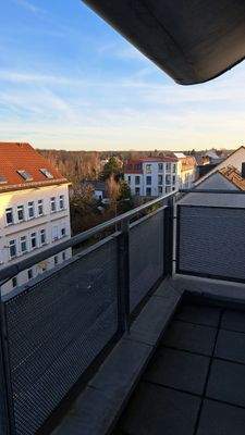 Balkonblick stadteinwärts