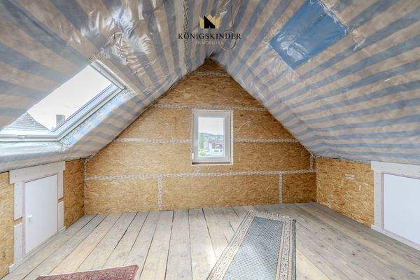 Ausbauoption 1: Dachstock bereits vorbereitet