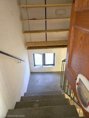 Blick zum KG Treppenhaus