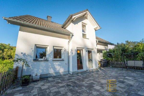 Rückseite des Hauses