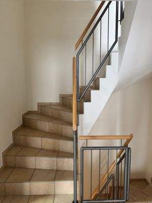 Treppenaufgang zum Spitzboden