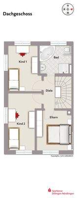 Grundriss Dachgeschoss