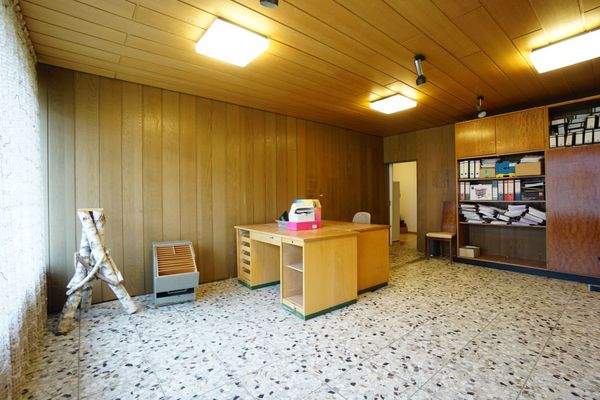 Büro im Untergeschoss