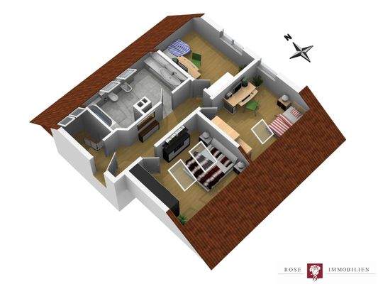 Grundriss DG (unverbindliche Illustration)