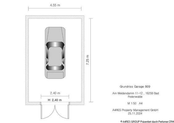 Grundriss Garage B09_01