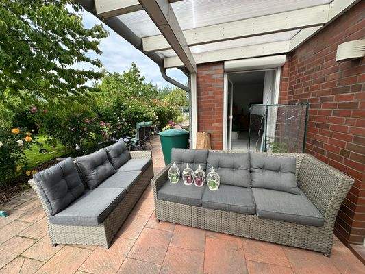 überdachte Terrasse