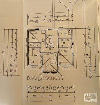 Grundriss Dachgeschoss