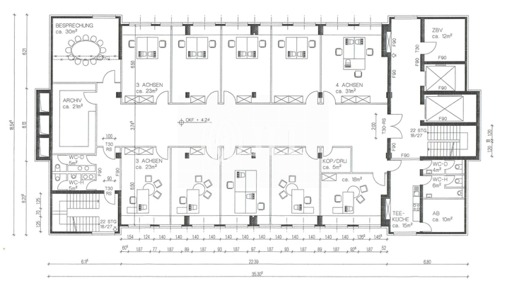 Grundriss 1. Obergeschoss