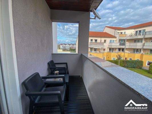 Balkon von Esszimmer