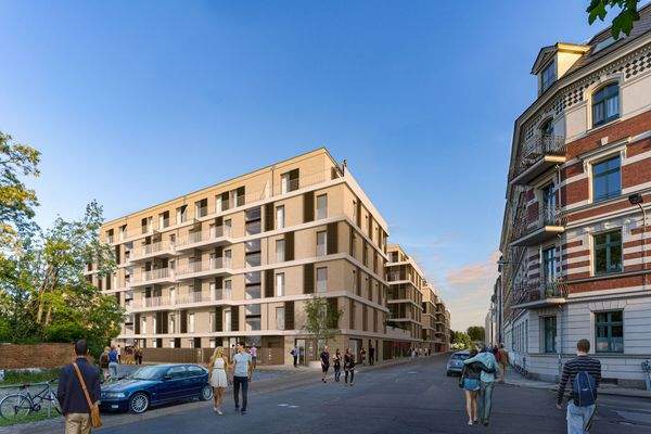 Kohlenstraße von Norden