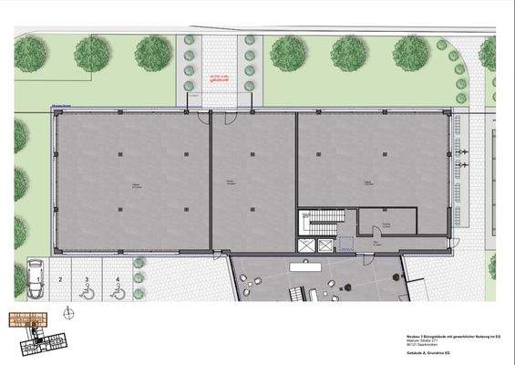Grundriss Verkaufsfläche EG